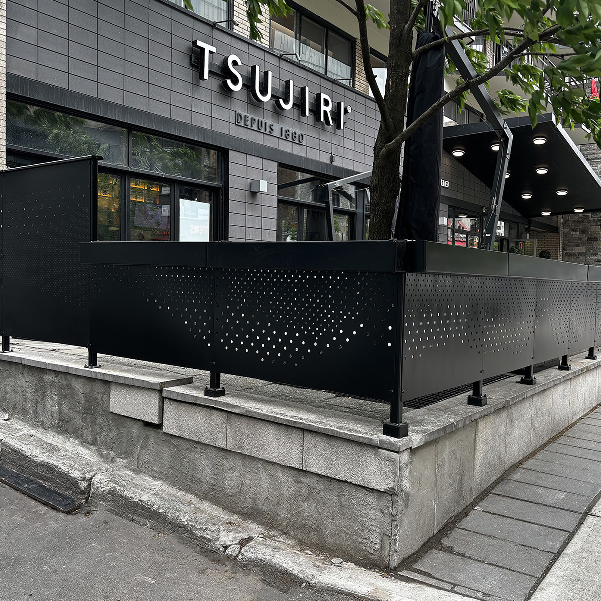 Mur d'intimité Tsujiri